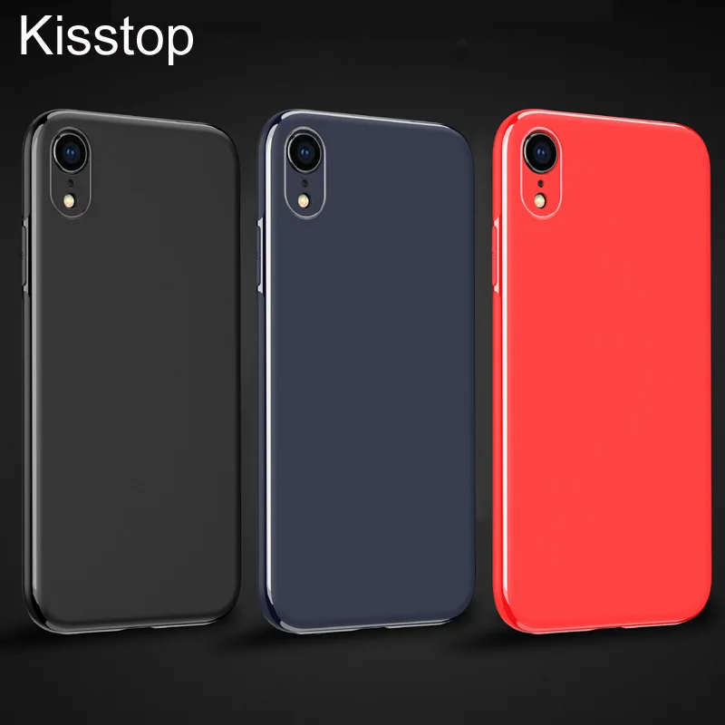 Чехол для мобильного телефона Kisstop iphone X XS Max XR встроенный магнитный мягкий ТПУ