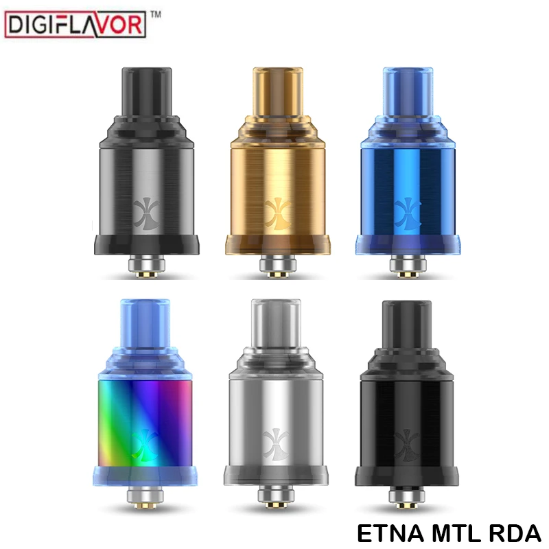 Оригинальный бак Digiflavor ETNA MTL RDA 22 мм Rda изоляция капельного наконечника верхняя