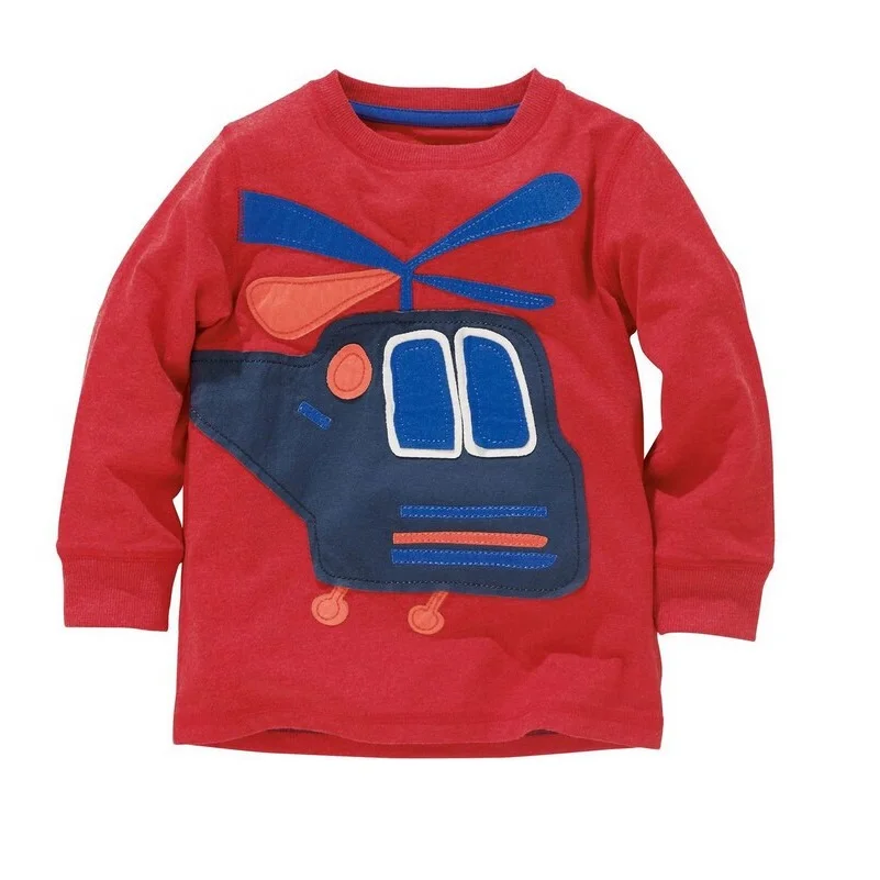 Весенние футболки с длинным рукавом для мальчиков топы из 100% хлопка мягкая