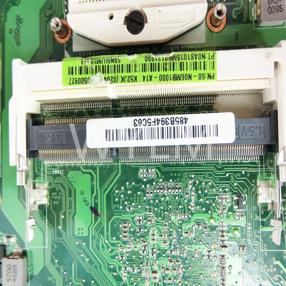 Бесплатная доставка K52JK HD5145 1G материнская плата REV2.0 для ASUS A52J K52J X52J K52JR ноутбука