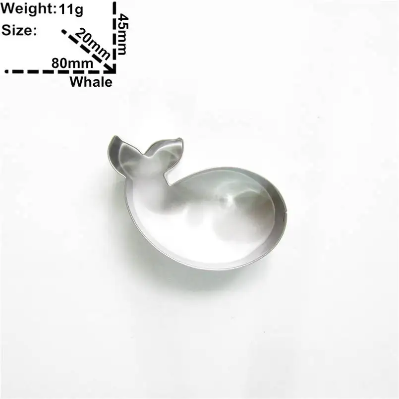 Прямая продажа инструменты для украшения торта в форме Кита с большой головой