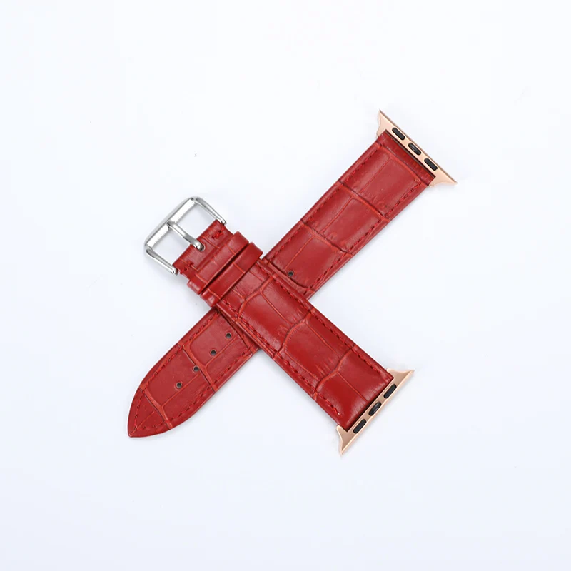 The new Quality Genuine leather strap Apple watchband iWatch4 Watchband 38mm 40mm 42mm 44mm|Ремешки для часов| |