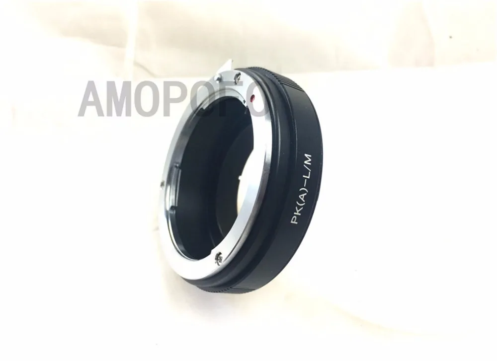 

AMOPOFO для объектива Pentax K PK A PK-A DA для кольцевого адаптера Leica M LM Aperture M5 M6 M7 M8 M9