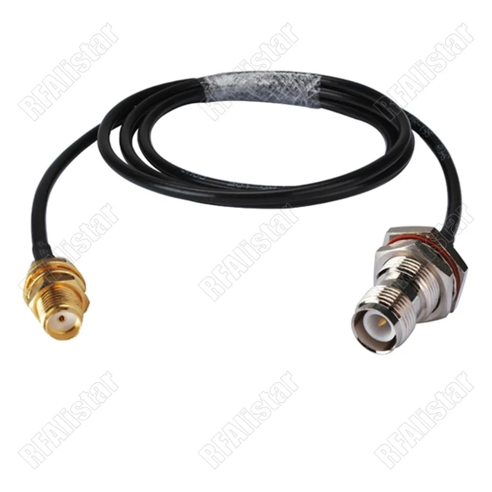 SMA Jack to RP TNC Женский уплотнительное кольцо RG58 удлинитель Wifi антенна Коаксиальный