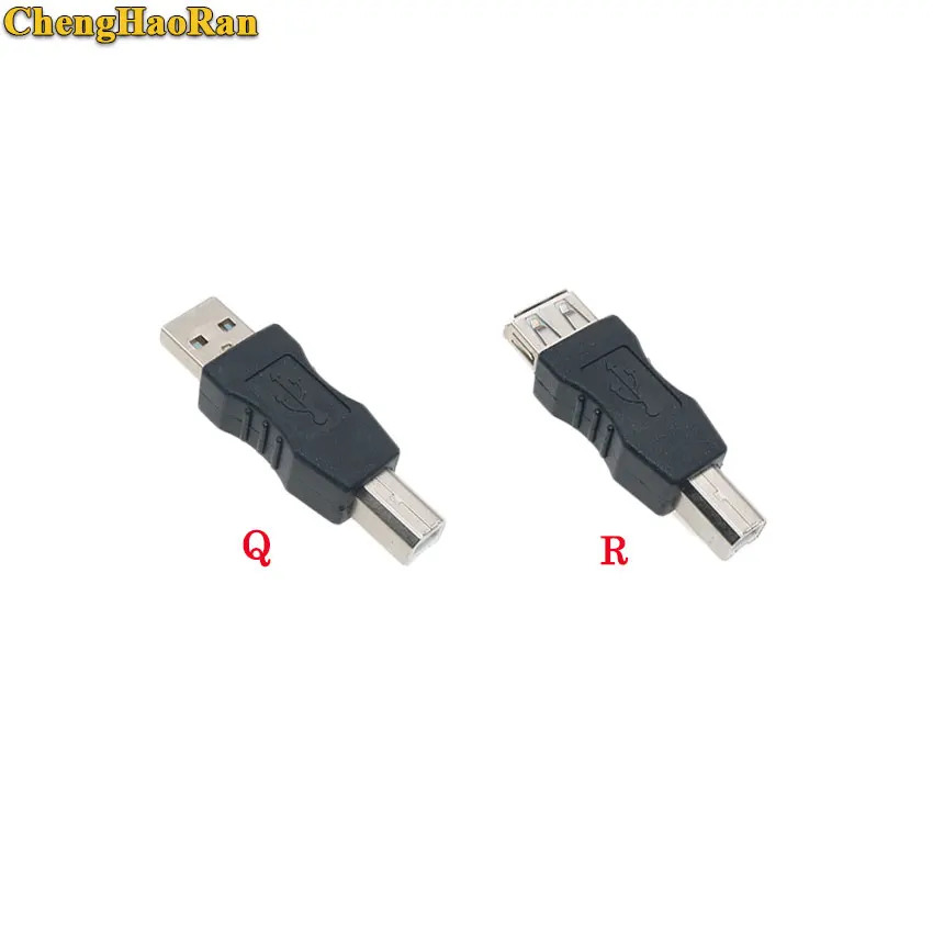 ChengHaoRan Micro/Mini USB или USB 2,0 Мужской Женский Принтер usb штекер jack разъем питания зарядный адаптер для телефона MP5 и т. Д