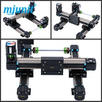 mjunit mj50 xy axis with 800x800mm stroke length linear high speed application linear guideway direct mount