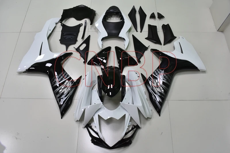 Набор обтекателей 750 2011- K11 черный, белый цвет Abs обтекатель GSX R 750 13 14 детали корпуса для Suzuki GSXR600 2012 без краски