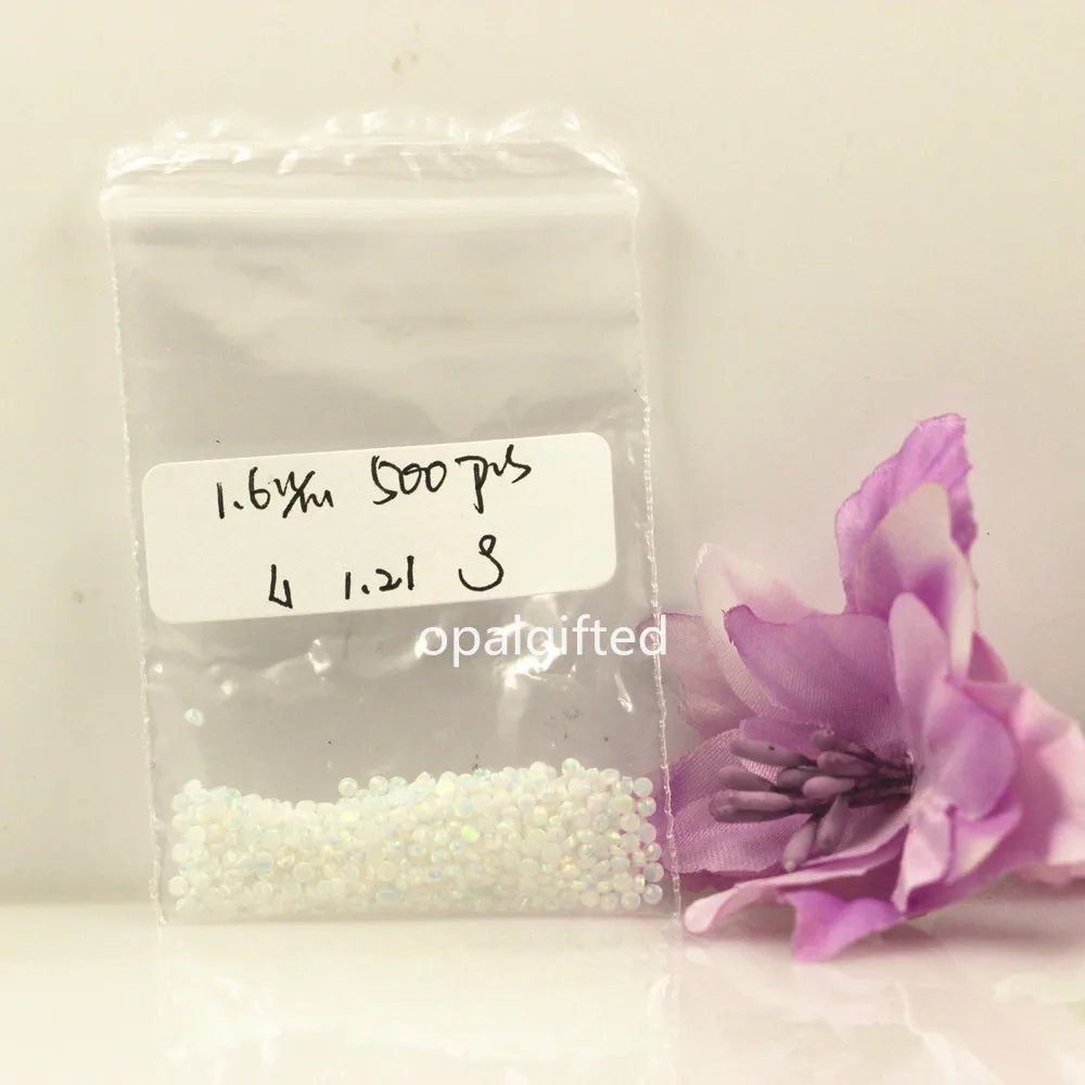 (500 шт./лот) искусственный кабошон 1 6 мм опал для тела ювелирных изделий распродажа