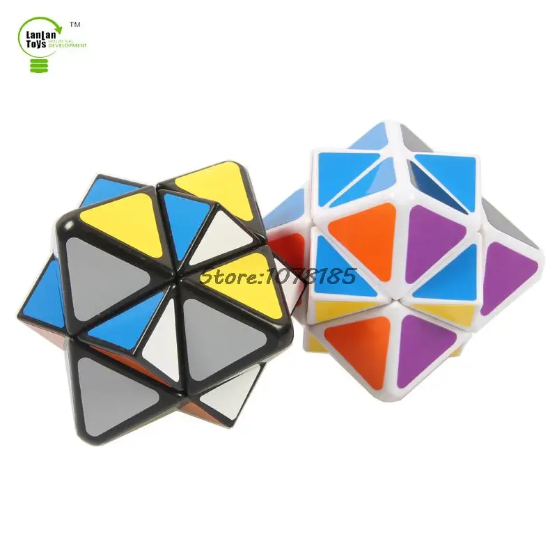 Lanlan 4 оси (Magic Star) Спайк Кубо магии Скорость Cubo magico Обучения Головоломки и