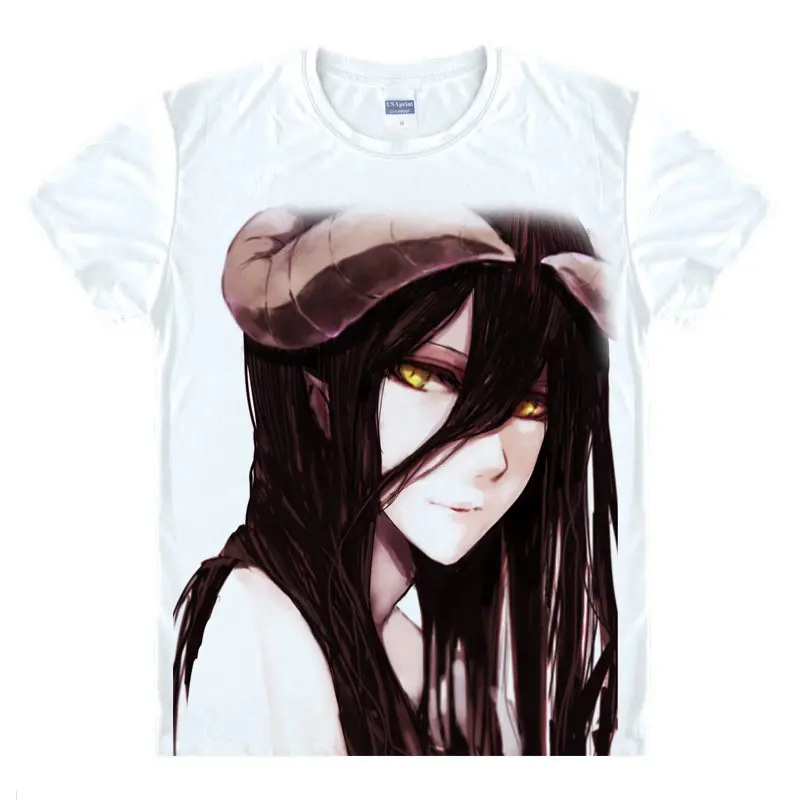 Футболка Overlord Ainz Ooal рубашка футболки на заказ аниме мультяшный подарок кавайная