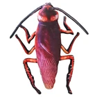 Игрушка плюшевая таракан, 1 шт., 55 см, набивная забавная игрушка-насекомое, кукла для детей, креативная мягкая подушка, странный подарок на день рождения, игрушки