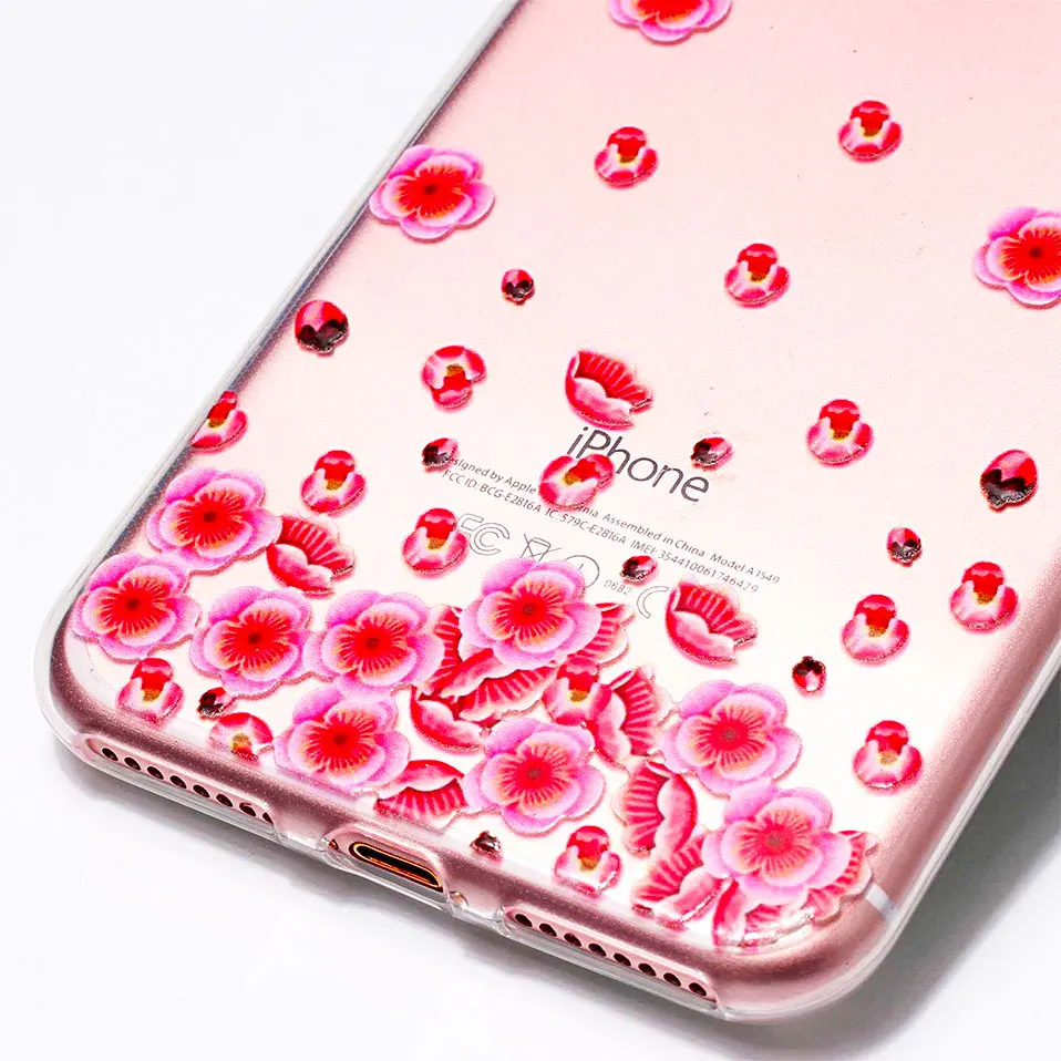 TPU Phone Cases For iPhone 6 6S 7 8 Plus Capa Silicone Back Case Cover Protectors Shells 5 5S SE X Coque Fundas |
