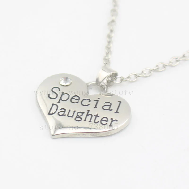 Ручная печать ювелирных изделий дочь ожерелье ювелирные изделия рождественский