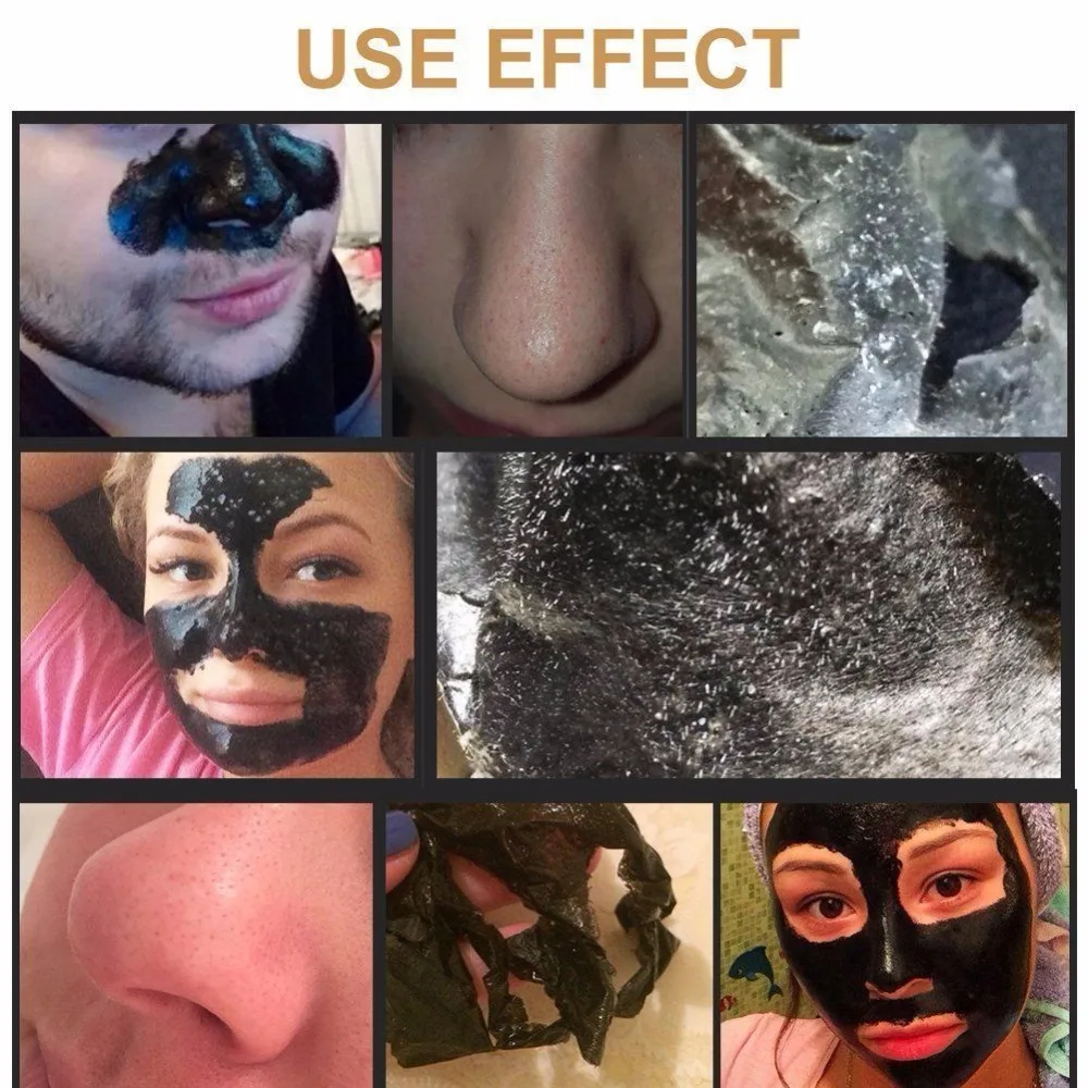 Маска для глубокой очистки лица ALIVER Бамбуковая маска с древесным углем удаления