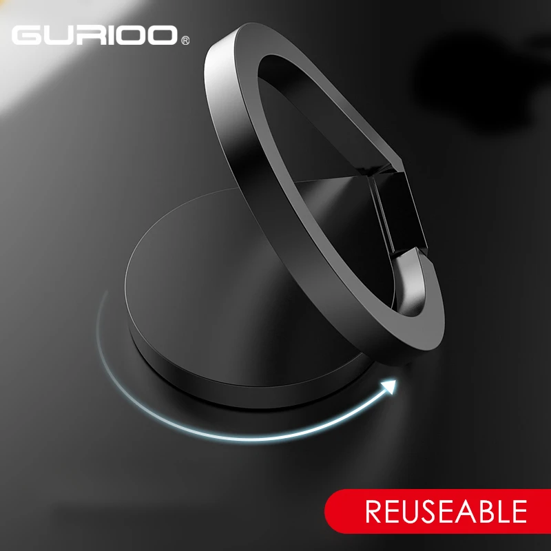 GURIOO Роскошный металлический стенд для колец на палец 360 градусов держатель