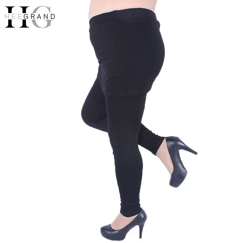 HEE GRAND 2018 новые женские Повседневные базовые осенне зимние леггинсы однотонные