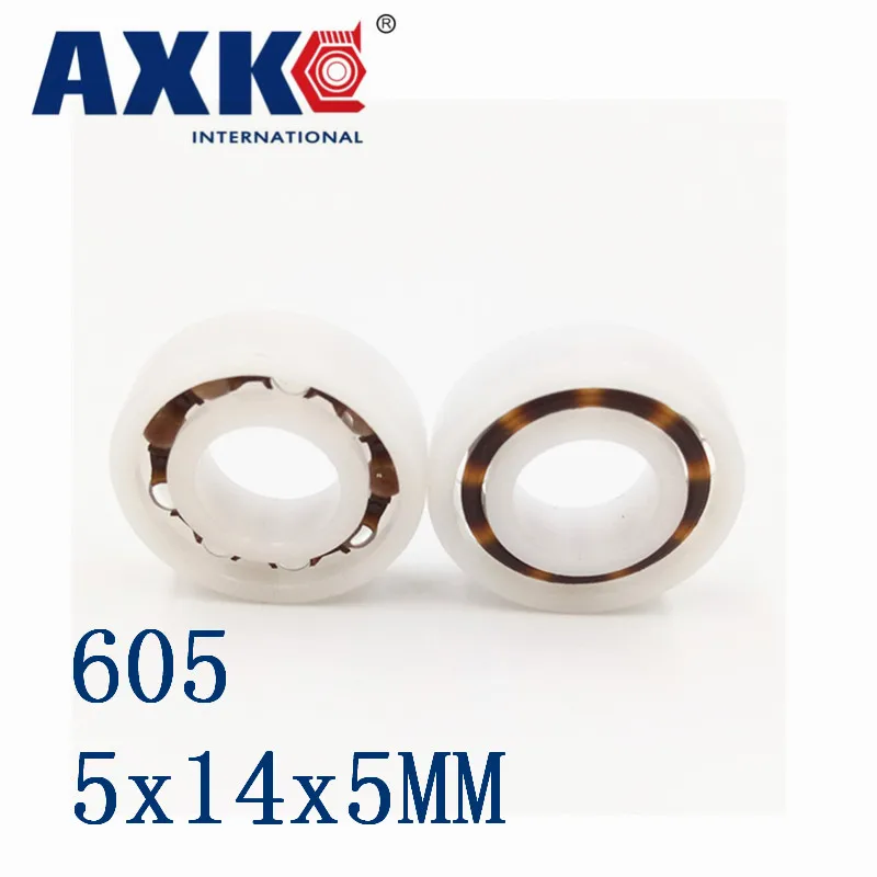 Axk 605 Pom (10 шт.) пластиковые подшипники 5x14x5 мм стеклянные шарики 5*14*5 мм|ball ball|ball bearing
