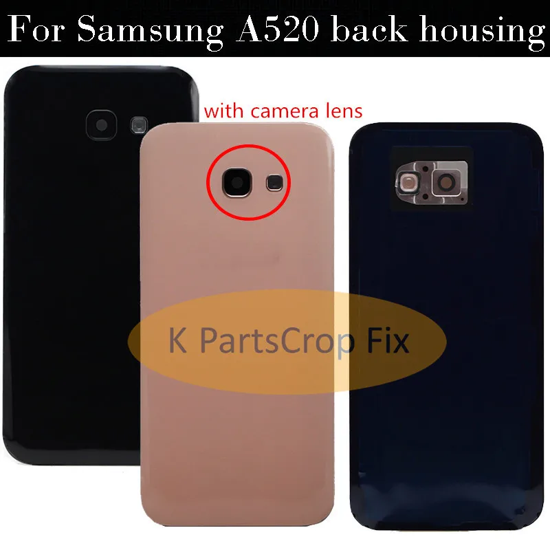 Крышка батарейного отсека для SAMSUNG Galaxy A3/A5/A7 2017 A530 A520 A720 стеклянная крышка задняя