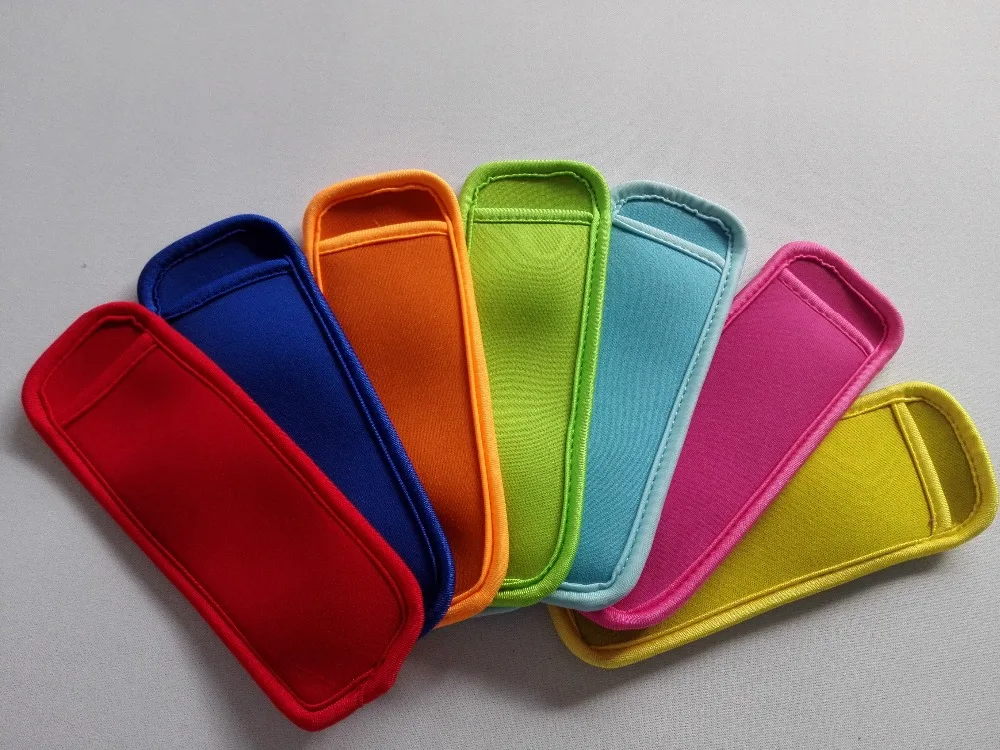 

600pcs Popsicle Holders Pop Ice Sleeve Summer Icy Block Lolly Cream Holder For Kids