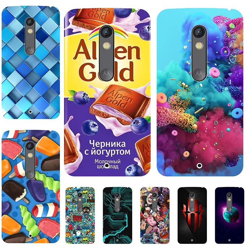 Жесткий пластиковый Чехол для Motorola Moto X Style / X3 Pure Edition XT1572 XT1570 XT1575|Бамперы| |
