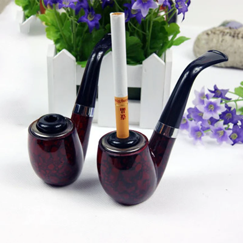 Прочные многофункциональные трубки дымоход двойной фильтр курительная трубка