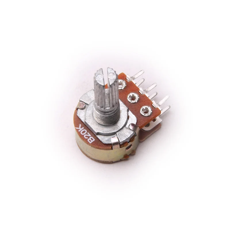 Glyduino WH148 B20K Double link Linear Potentiometer Pot Single Joint for Arduino | Электронные компоненты и
