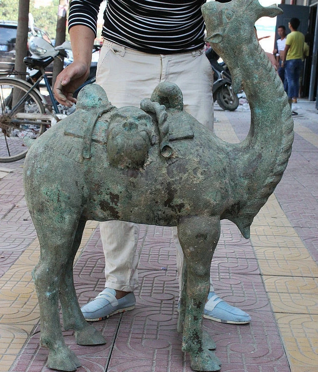 41 &quotОгромный Китайский Династии Долголетия Бронзовая Королевский Корабль