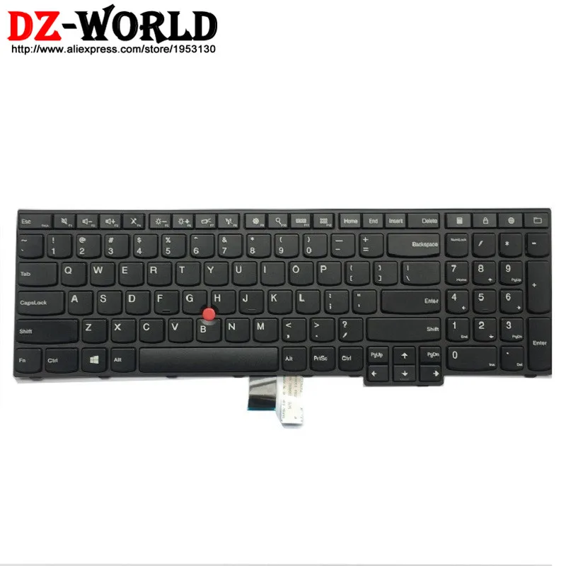 

US English Keyboard for Lenovo Thinkpad E550 E550C E555 E560 E565 Laptop Teclado New Original 00HN000 00HN037 00HN074 SN20F22600