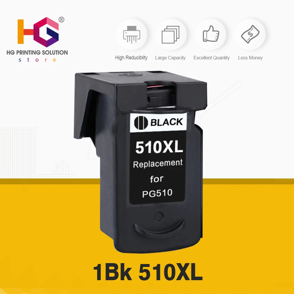 1 шт. совместимый чернильный картридж PG510 для Canon iP2700Pixma MP250 MP270 MP280 480 MX320 330
