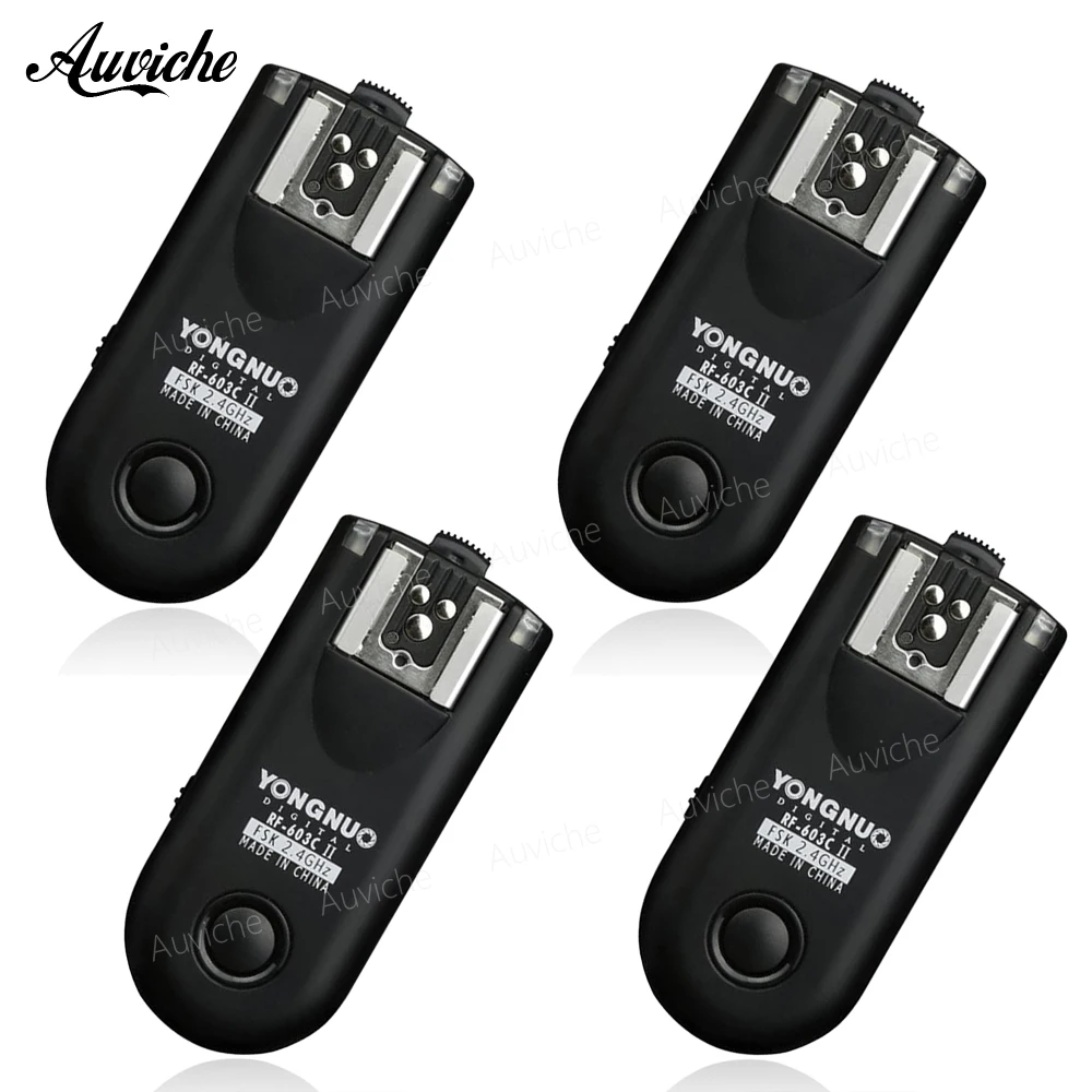 ongnuo RF-603 II 2.4GHz Wireless Radio Remote Flash Speedlite Trigger for Canon Camera & yongnuo godox canon | Электроника