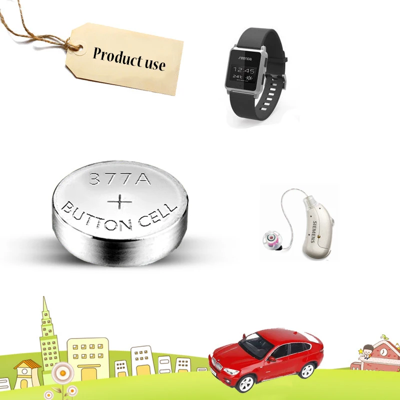SRISAN 100 ⑤ упак. AG4 кнопочные аккумуляторы 1 55 V LR626 LR66 377 SR626SW 177 сотовые Часы игрушки