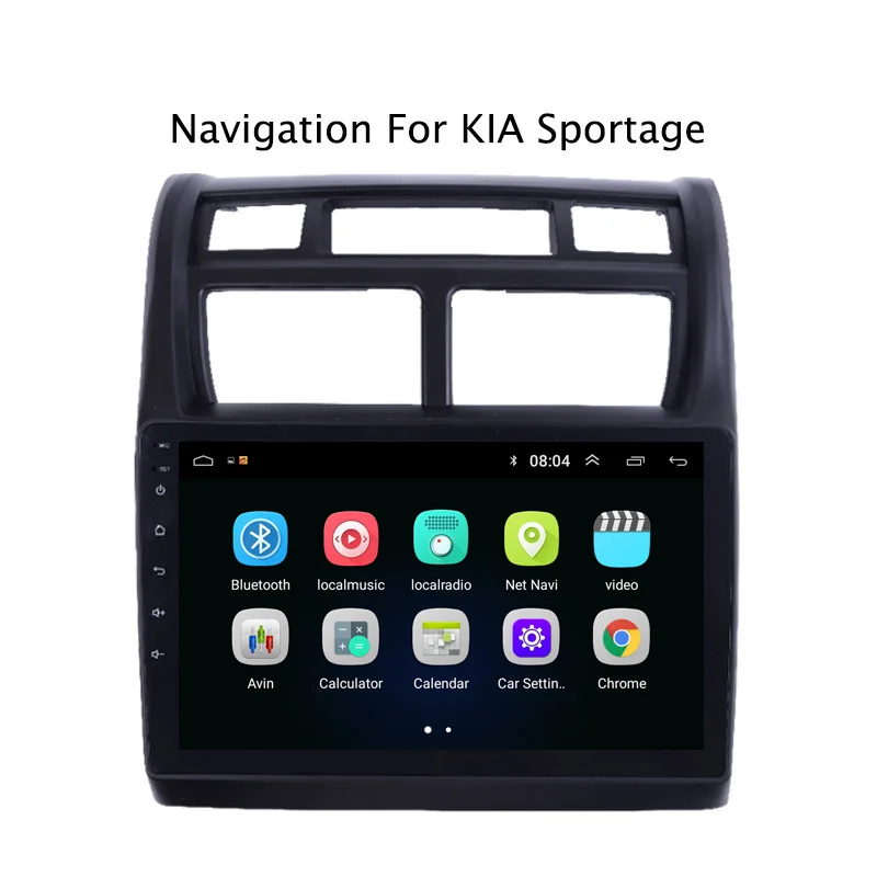 9 &quot2.5D Android 8 1 автомобильный DVD gps для Kia Sportage 2007 2008 2009 2010 2011 2013 Радио Стерео головное