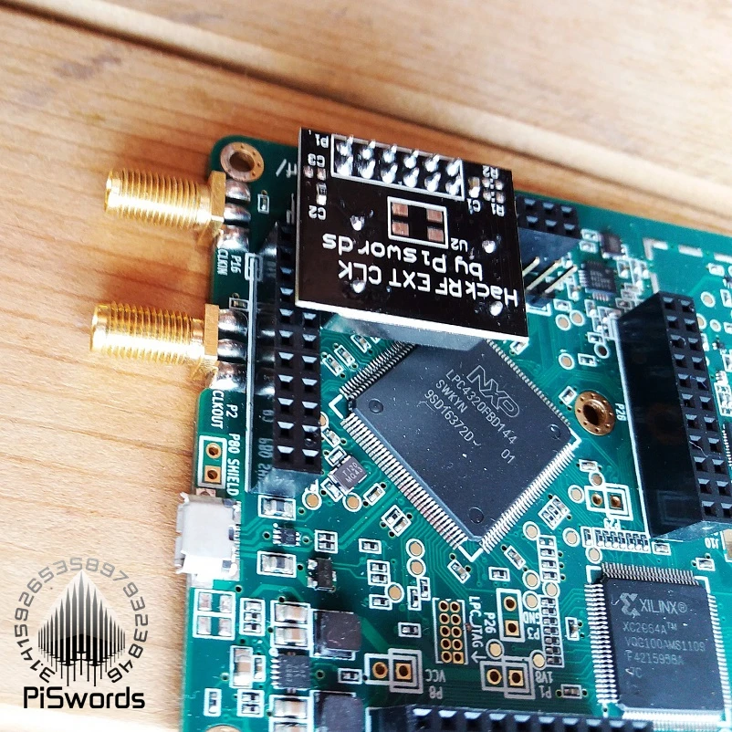 Внешний Высокоточный PPM 0,1 TCXO часы осциллятор модуль HackRF один для gps приложений GSM/WCDMA/LTE