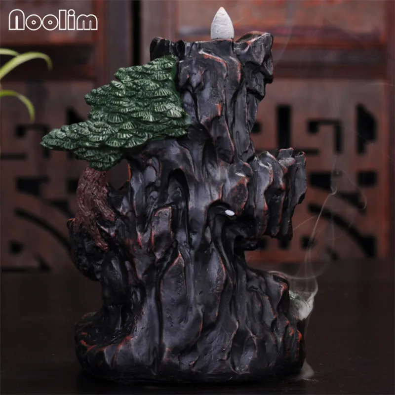 Благовония креативная горная струящаяся горелка для благовоний держатель + 20