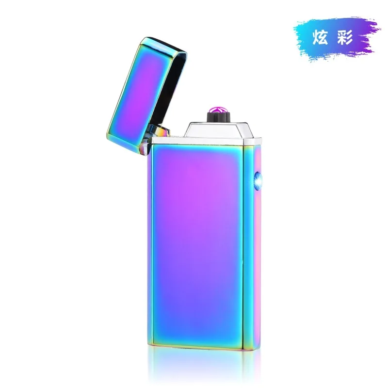 Новинка USB перезаряжаемая дуговая плазма ветрозащитная Зажигалка для сигарет