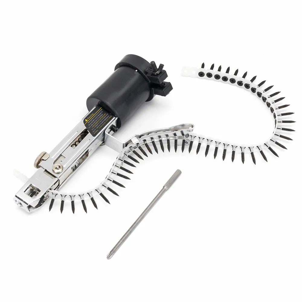 Обновленный винт для цепочки винтовые сверла адаптер цепь гвоздь пистолеты