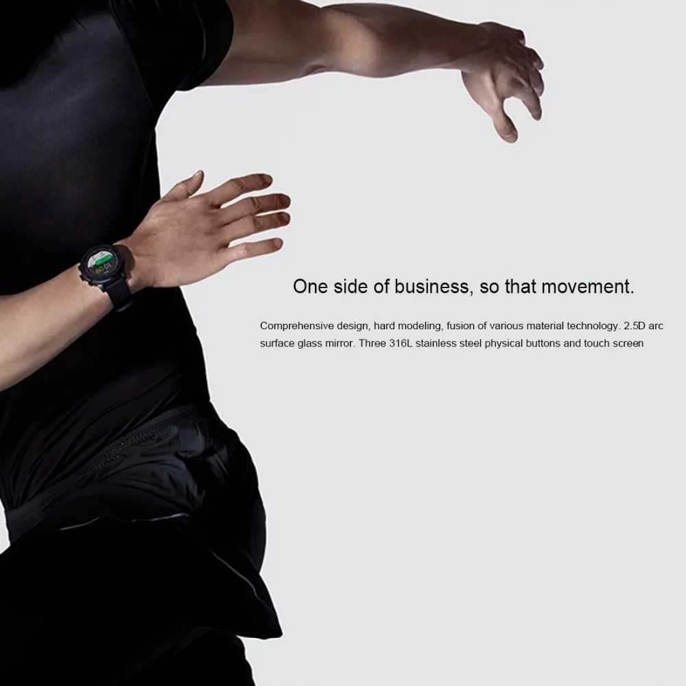 Xiaomi Оригинал Amazfit 2 Stratos Pace Смарт часы мужские с gps PPG пульсометр 5ATM