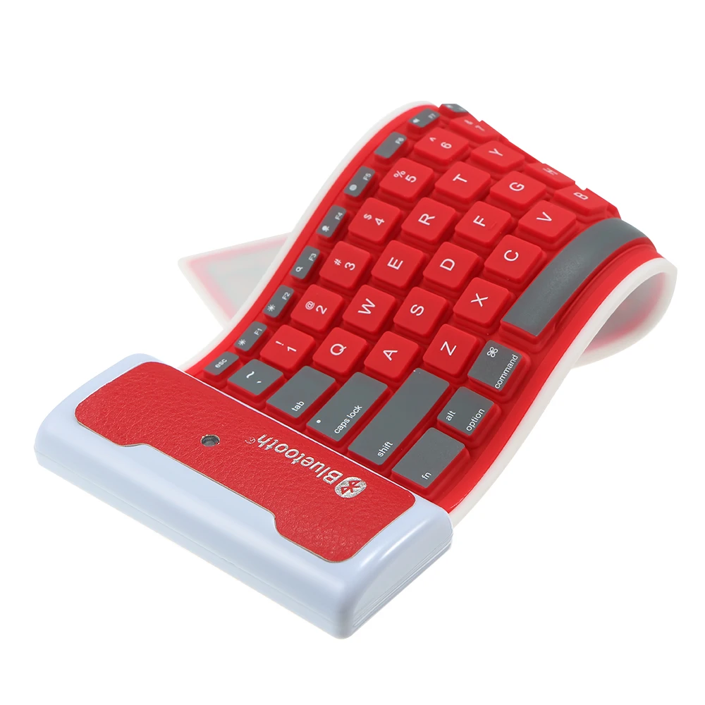 

85 Keys Keyboard Foldable Ultra Thin BT Mini and Portable Dustproof Waterproof For Desktop Laptop Tablet and Mobile phone