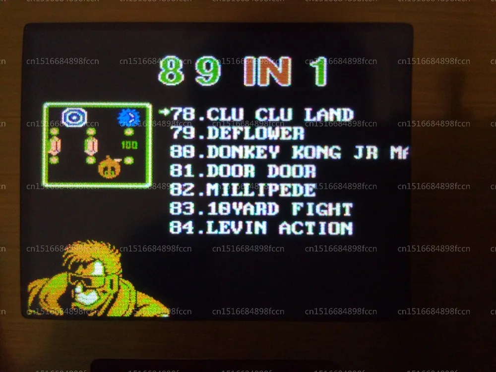 Портативная игровая консоль, игровой плеер для Nes 8 бит, игры для Nes, 60 Pin слот картриджа, 89 различных встроенных игр