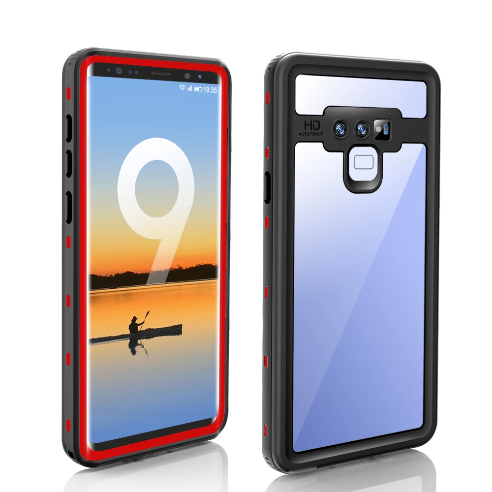 IP68 Экстремальный водонепроницаемый защитный чехол для samsung galaxy S10 S9 Plus Note9 8 герметичный пылезащитный прозрачный защитный чехол для телефона