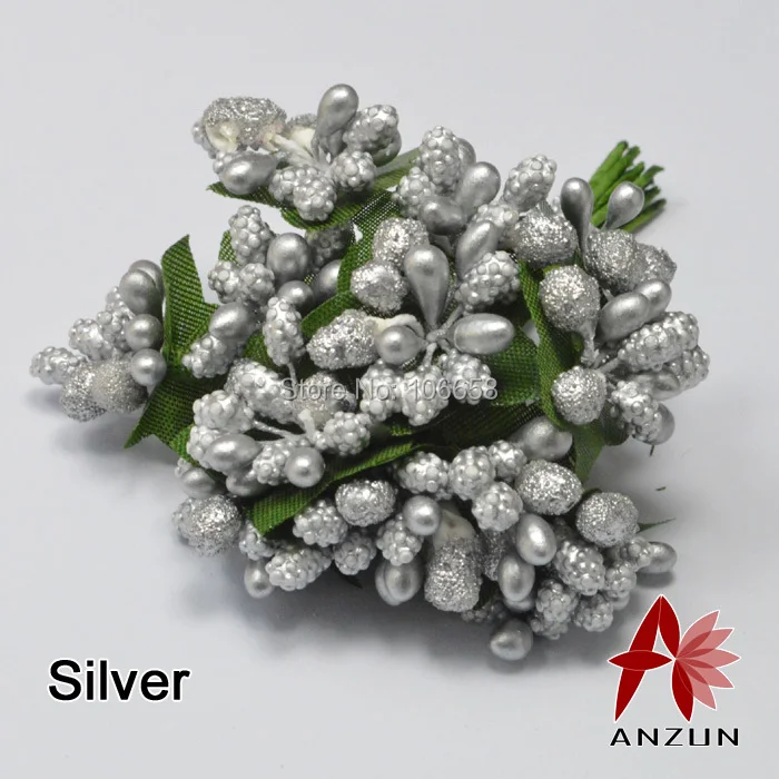 144 шт. искусственные тычинки для украшения торта|flower stamen pistil|stamen pistilwire stems |