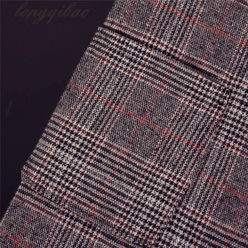 Женский Длинный жилет в клетку безрукавка с зажимом для лошадей весна осень 2019|long