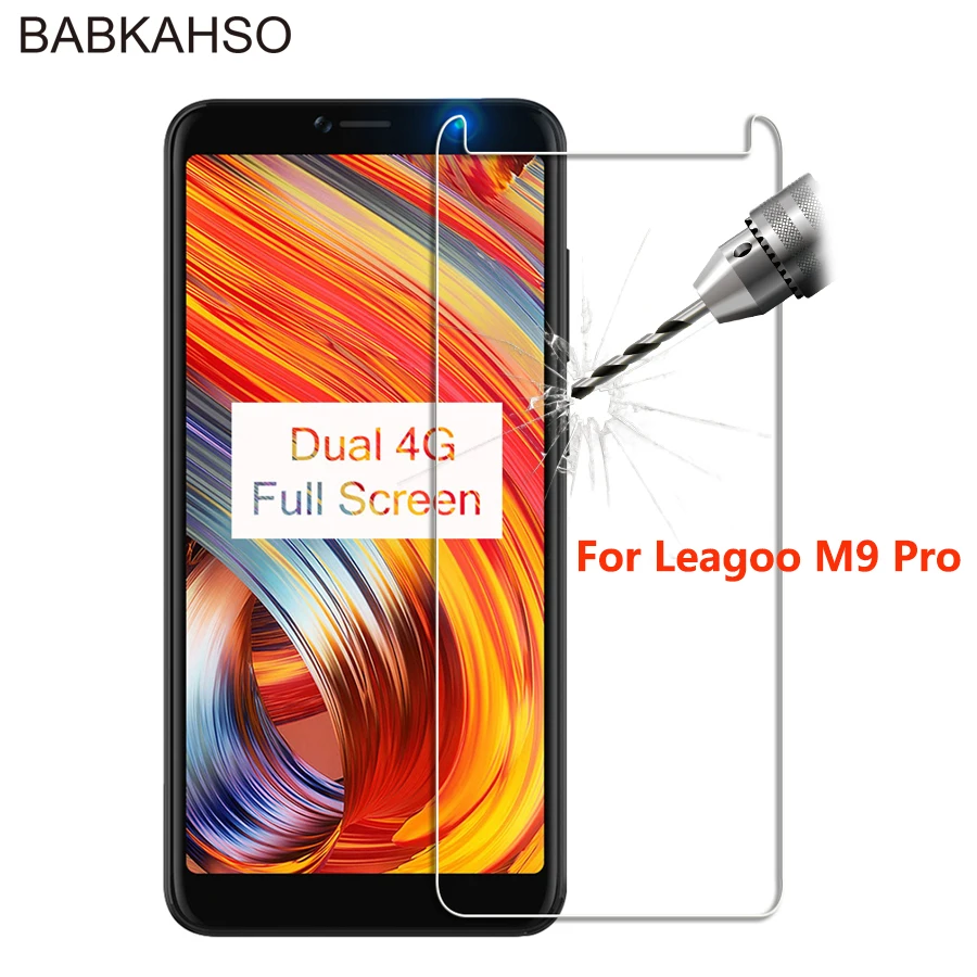 Новинка 2.5D взрывозащищенное Закаленное стекло для Leagoo M9 Pro Защитное экрана