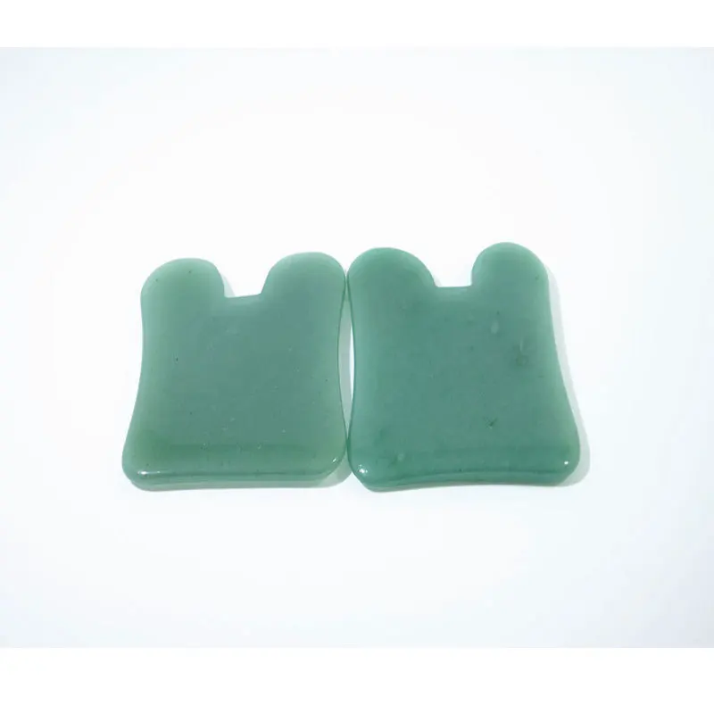 Натуральный нефрит доска для скраппинга массажный инструмент спа скребок