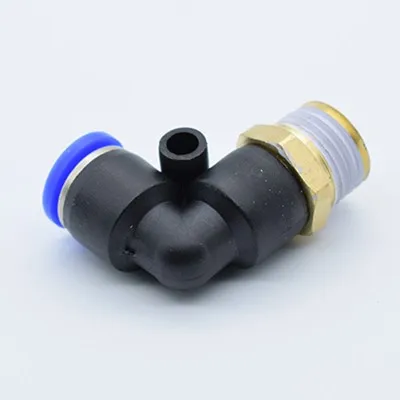 Трубка 4 мм 6 8 10 Мужская резьба M5 1/8 &quot1/4&quot 3/8 &quot1/2&quot пресс-форма Trachea