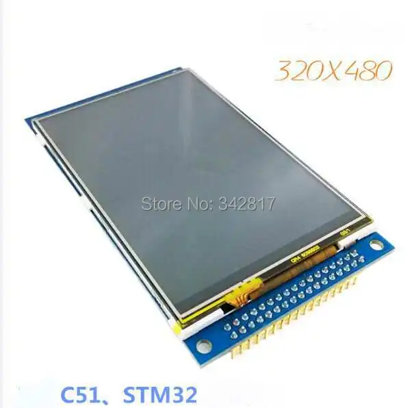 4 0 дюйма hd 320x480 TFT LCD сенсорный экран ЖК модуль с печатной платой C51 STM32|touch screen lcd