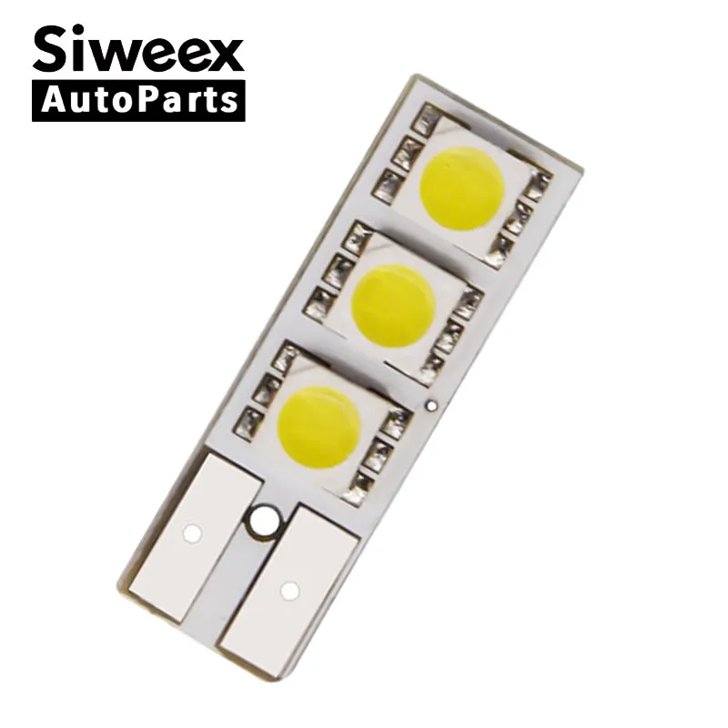 T10 Led w5w 1smd/2smd/3smd 5050 Лампа для чтения неполярсветильник льник лампа номерного знака
