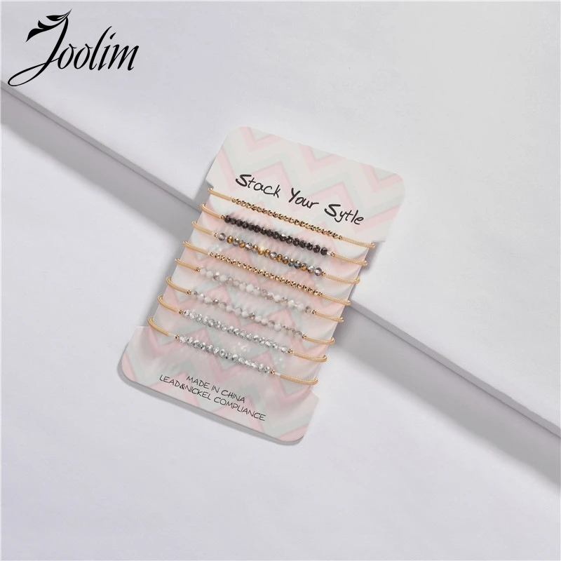 Ювелирные изделия Joolim оптом 8 шт./компл. эластичный браслет Sead Bead изящный