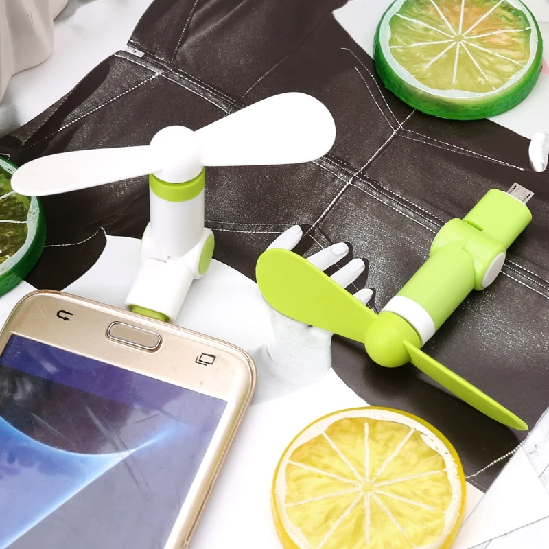 180 градусов вращающийся микро USB крутой вентилятор для Samsung Xiaomi Huawei Android