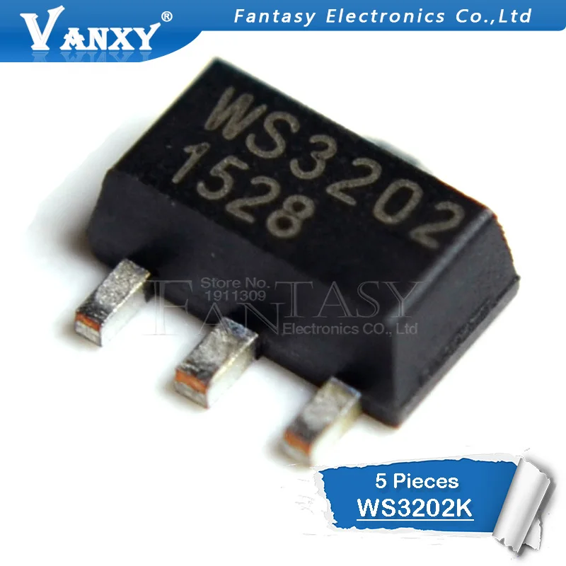 5 шт. WS3202 СОТ-89 WS3202K-3/защитный чехол для мобильного телефона SOT89 сот WS3202K WS3202K-3